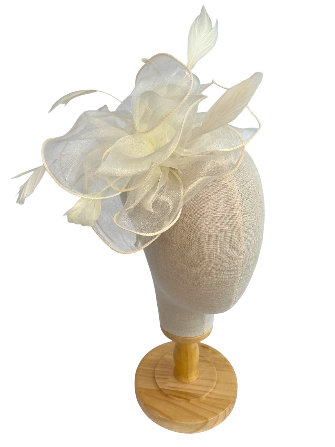 Cream Fascinators And Hatinators For Weddings UK